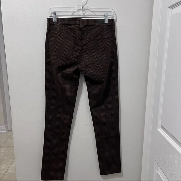 AG ADRIANO GOLDSCHMIED PRIMA ANKLE IN HOUNDSTOOTH PLAID FOLKSTONE SIZE 27 - Picture 9 of 15